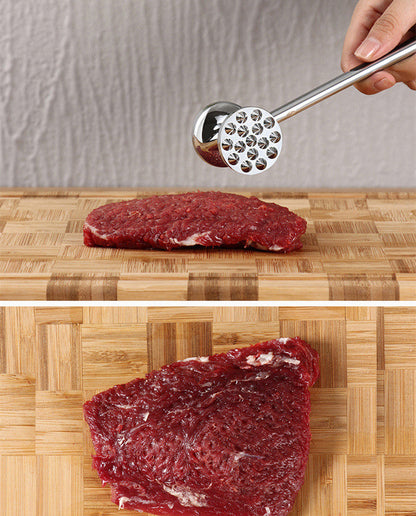 2-in-1 Meat Hammer for Steaks, Chicken, Mutton & beef