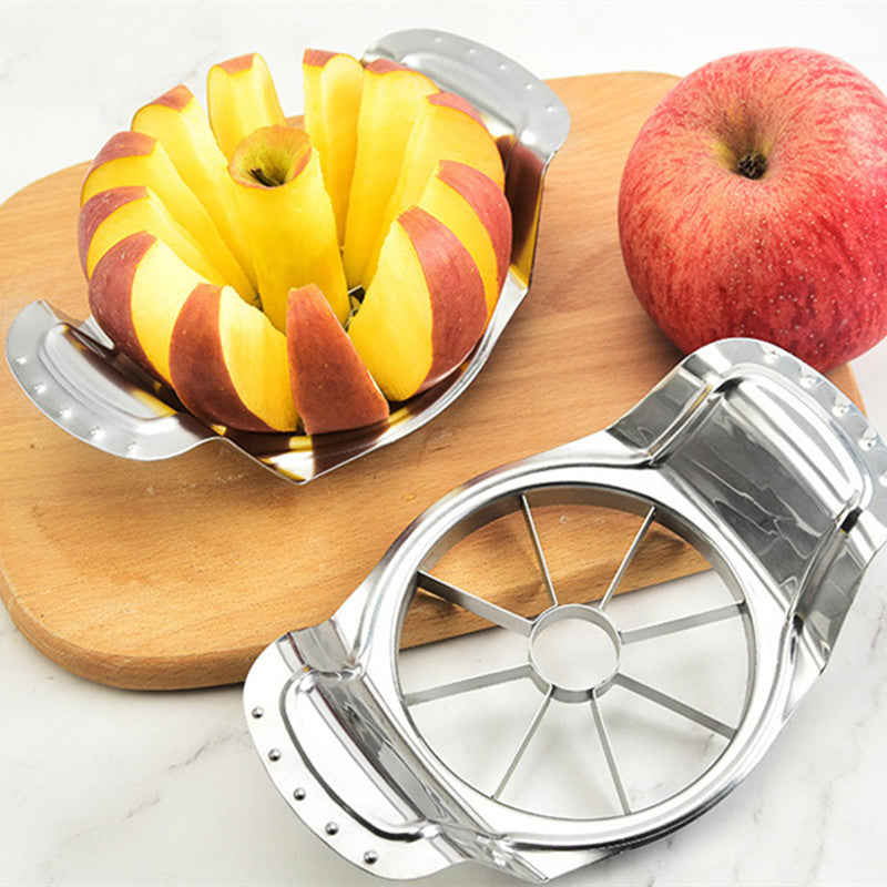 Apple Slicer & Corer – Stainless Steel Fruit Splitter Tool