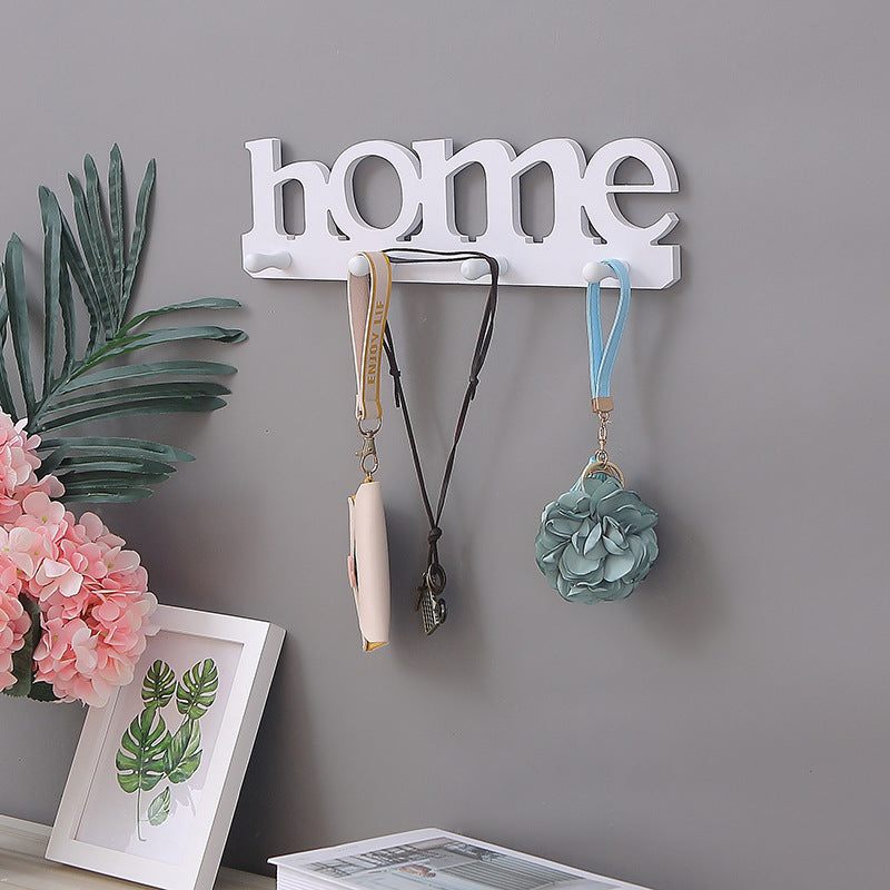 Wall-Mounted HOME Letter Art – Minimalist Home Decoration