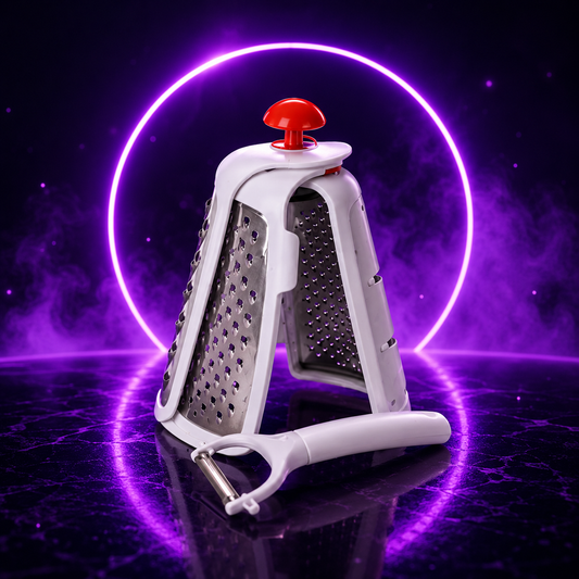 4-in-1 Collapsible Grater with Container Box