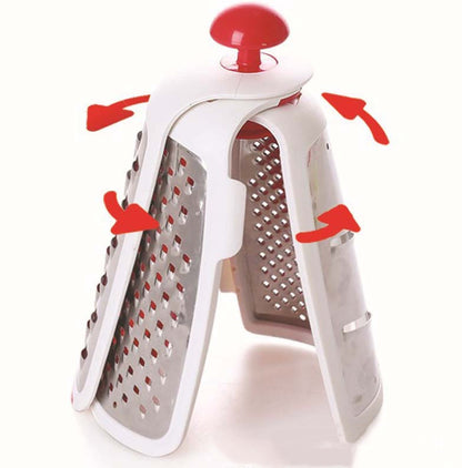 4-in-1 Collapsible Grater with Container Box