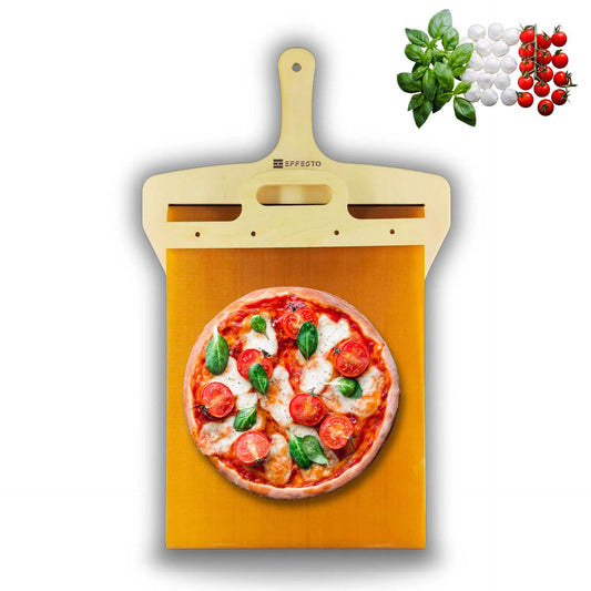 Pizza Slider Peel – Cutting & Transfer Board