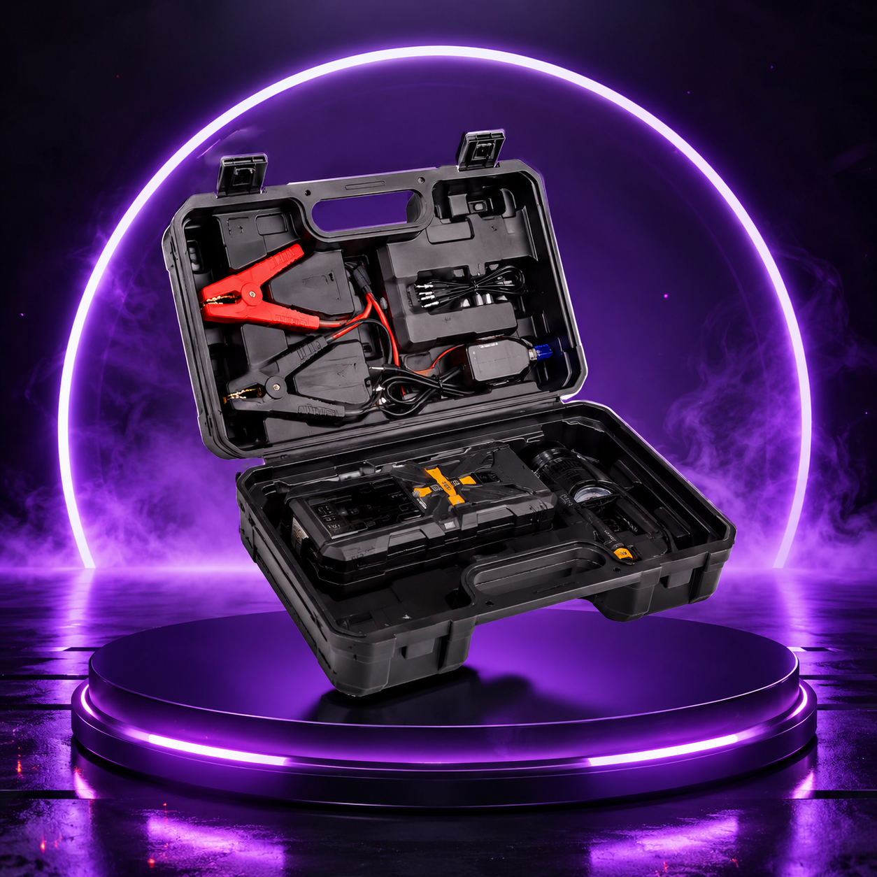 Car Jump Starter & Compressor
