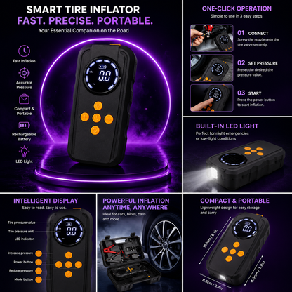 Car Jump Starter & Compressor
