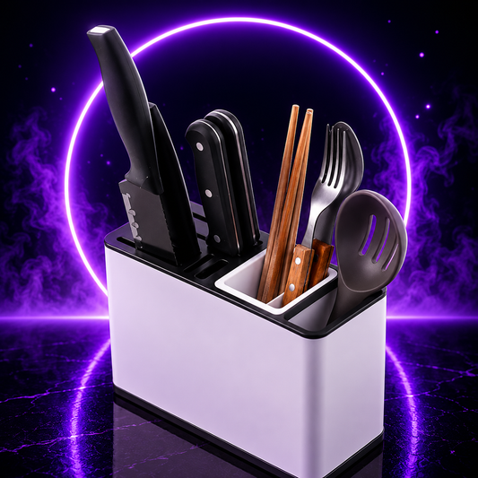 Space-Saving Kitchen Knife Storage Holder