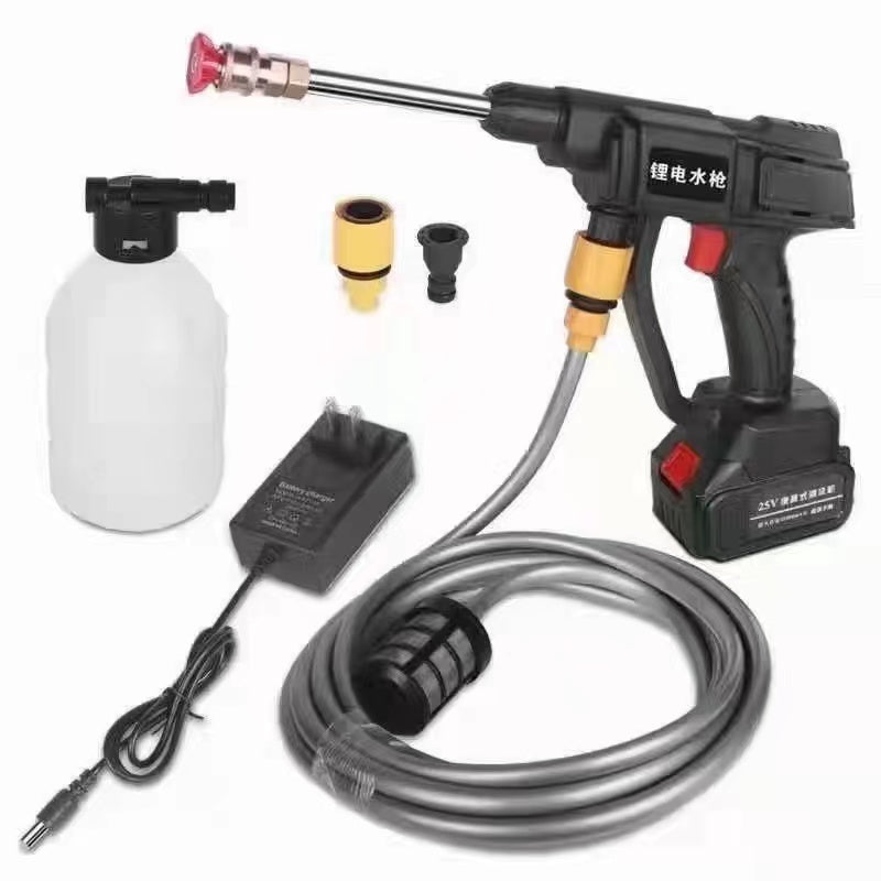 High Pressure Car Washer – Wireless Electric Water Spray Gun