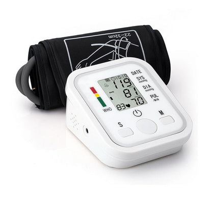 Digital Electronic Blood Pressure Monitor – Upper Arm BP Machine with LCD Display