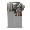 Non-Stick 19-Piece Kitchen Tool Set with Holder