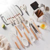 Non-Stick 19-Piece Kitchen Tool Set with Holder